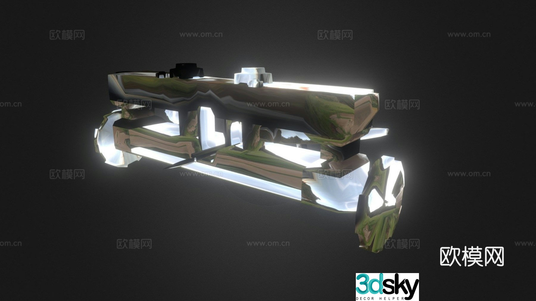 ballista 3d model