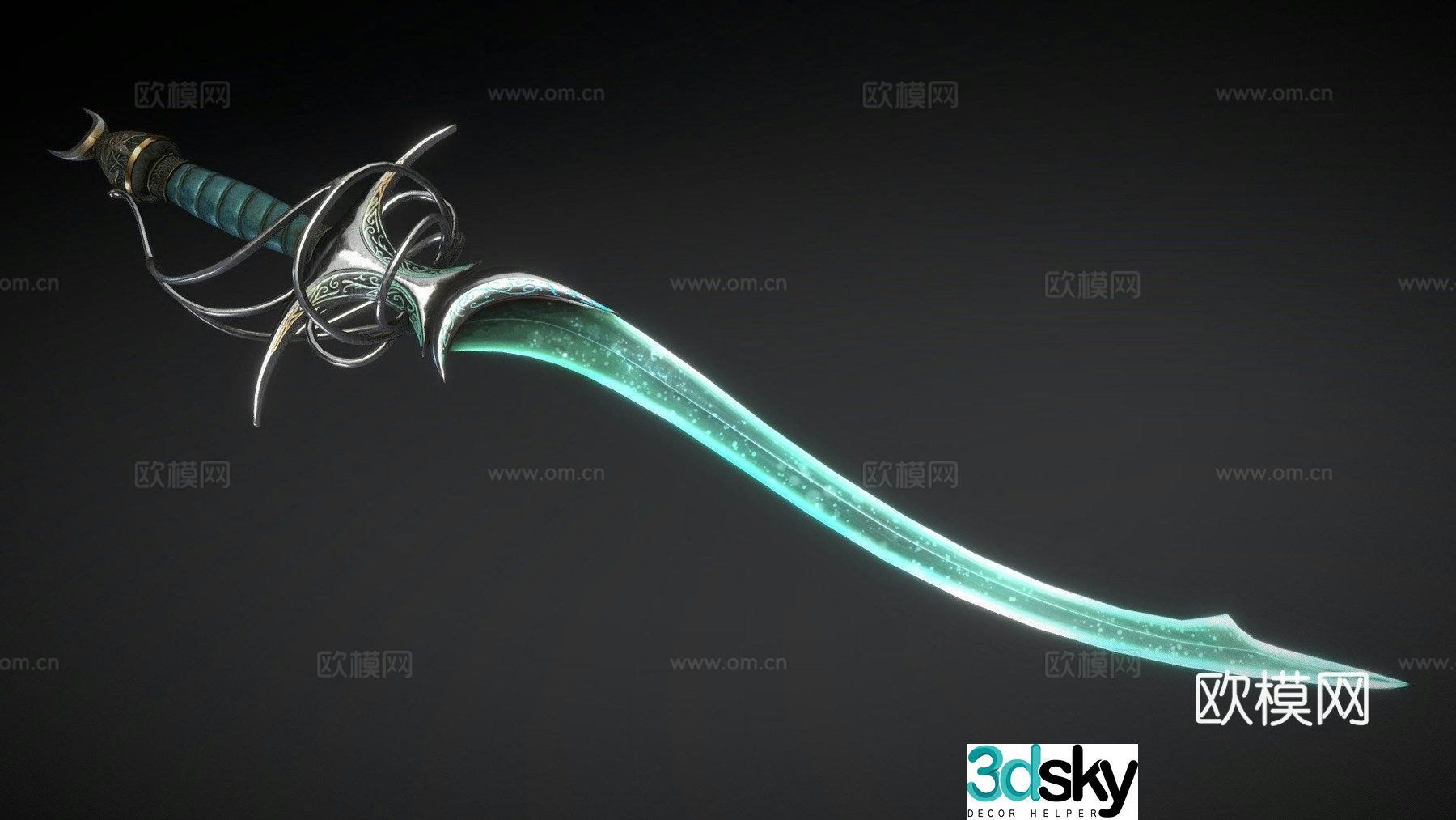 Moonlight Saber 3d model