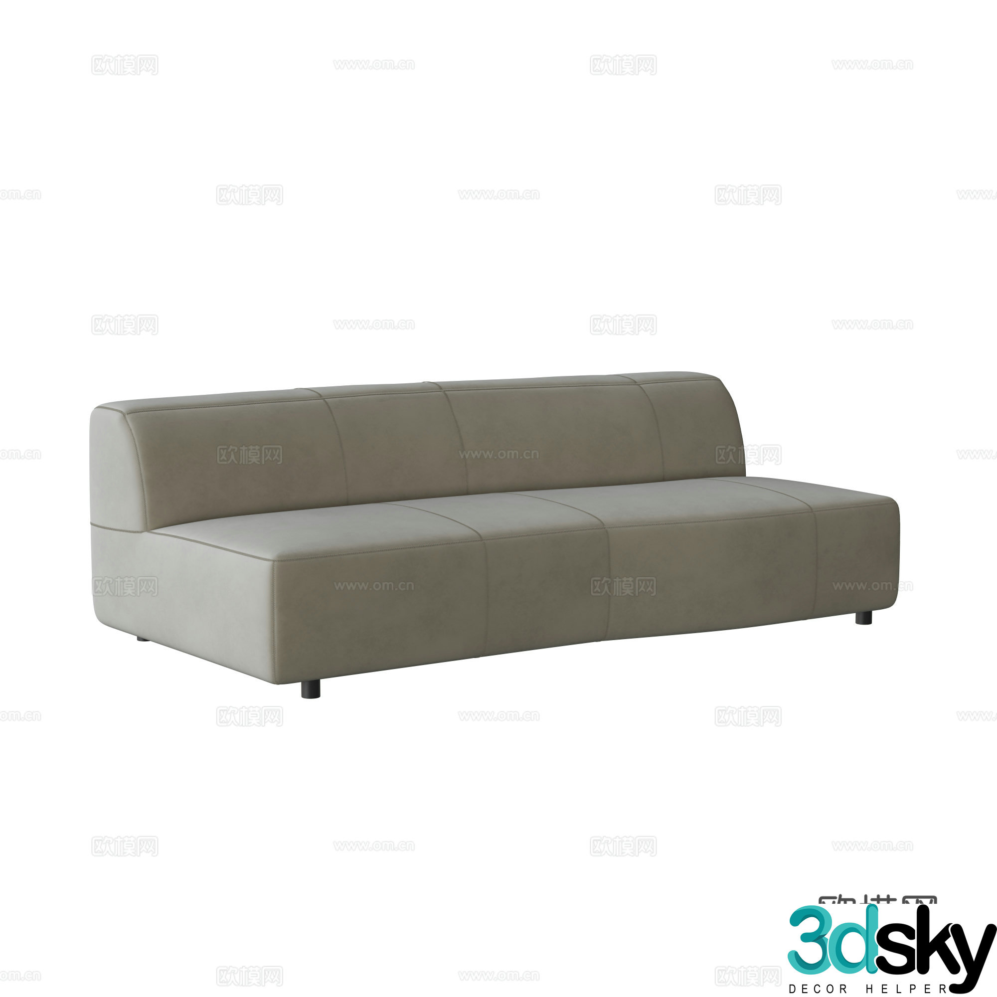 Modern sofa 3d model