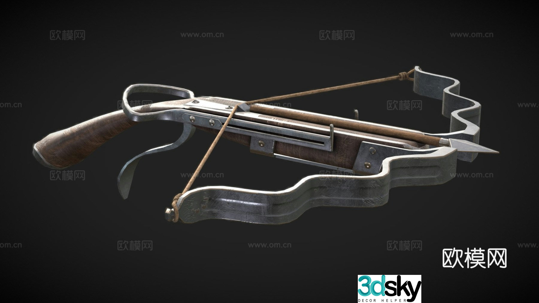 Sonia's medium one-handed crossbow 3d model