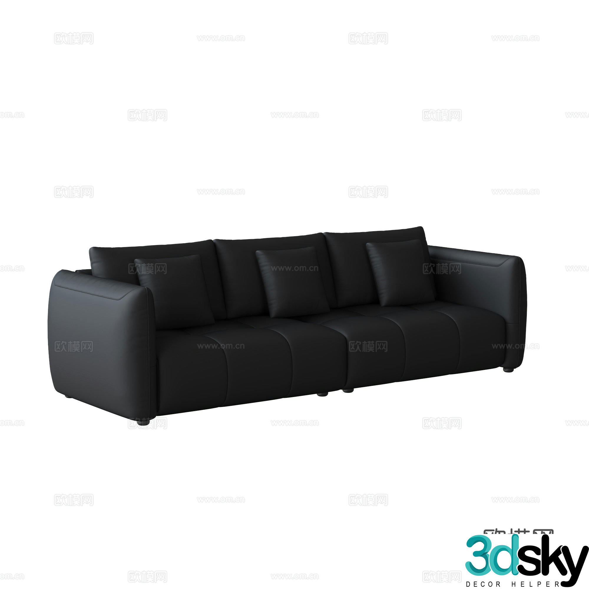 Modern sofa 3d model