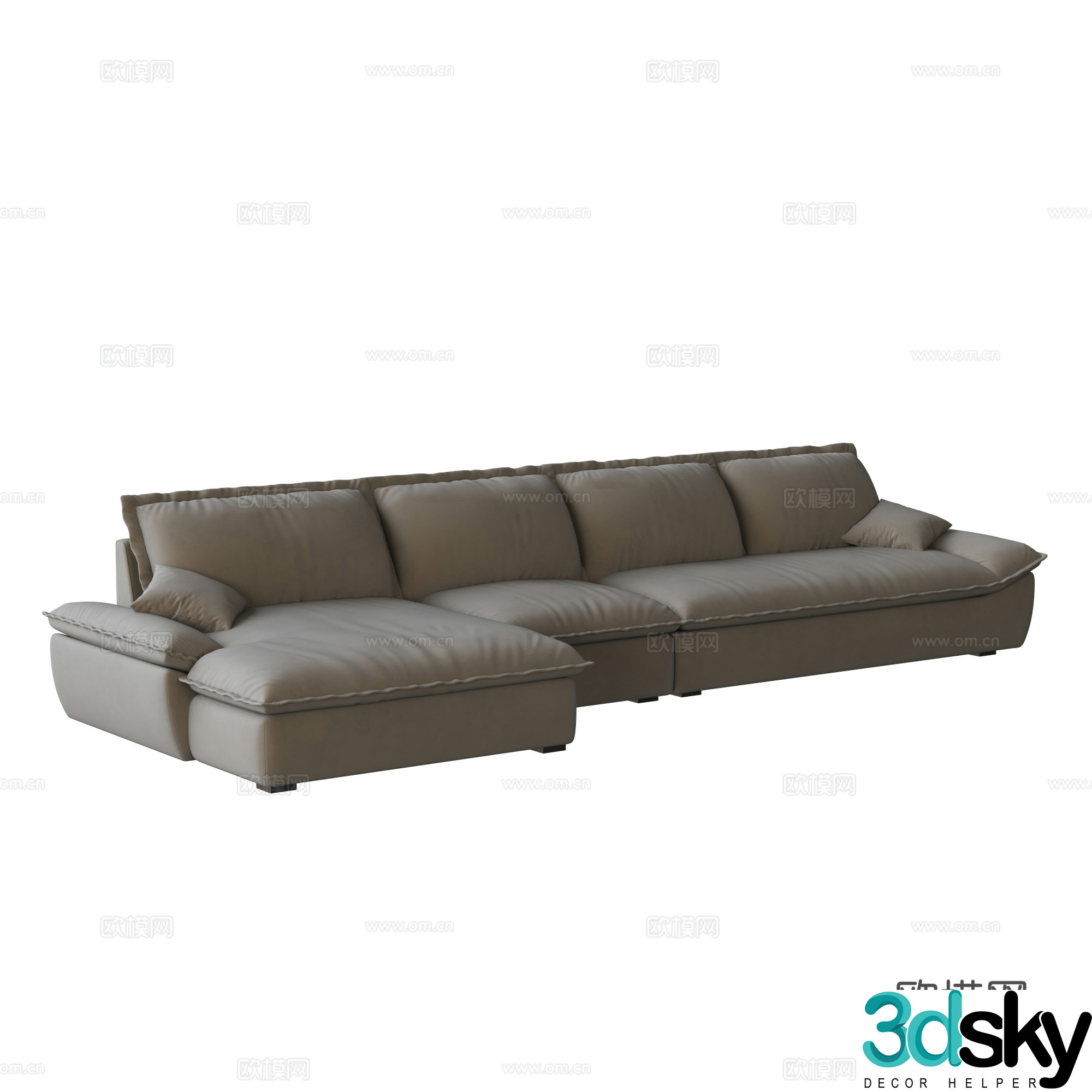 Modern sofa 3d model