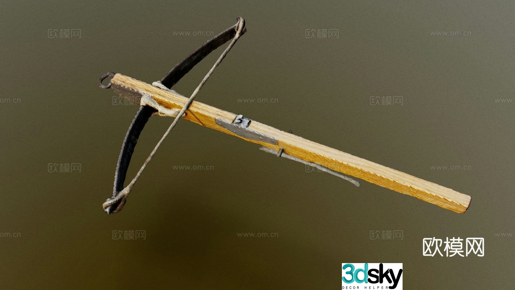 crossbow 3d model