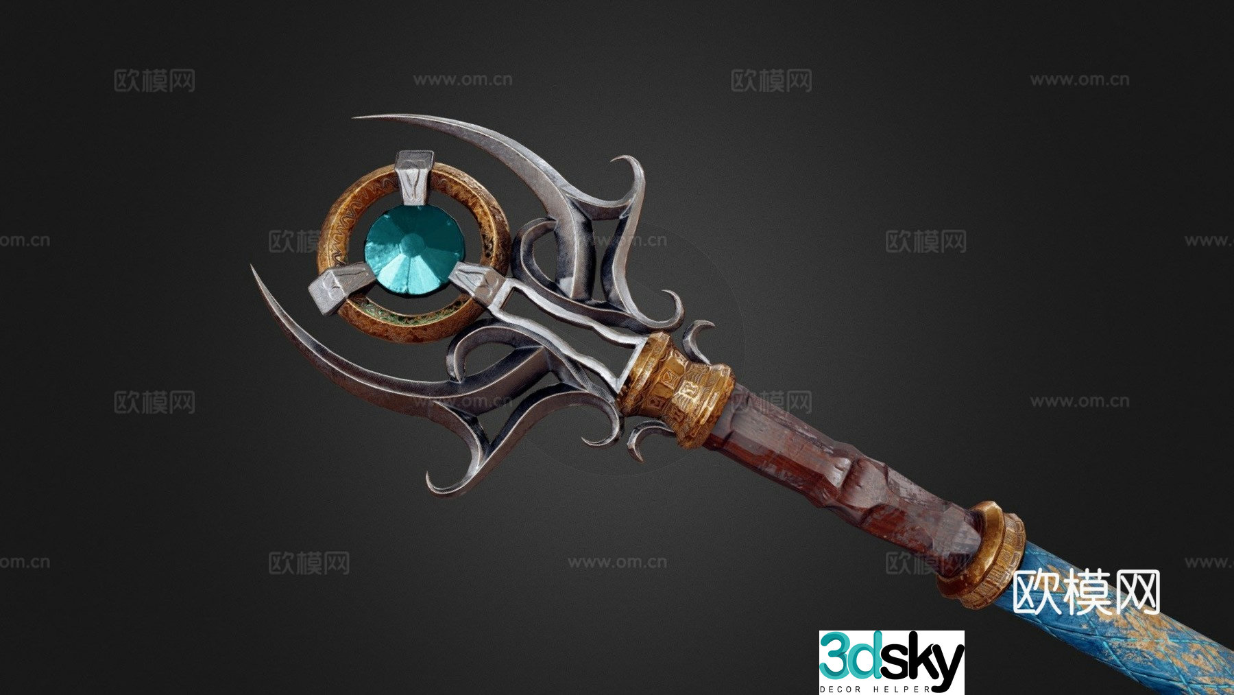 Staff of Illusion-Beyond Skyrim 3d model