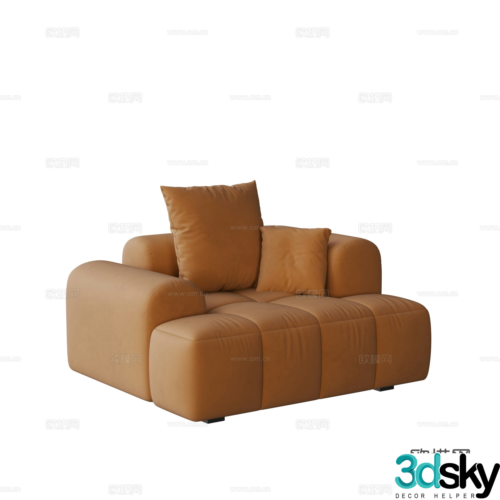 Modern sofa 3d model