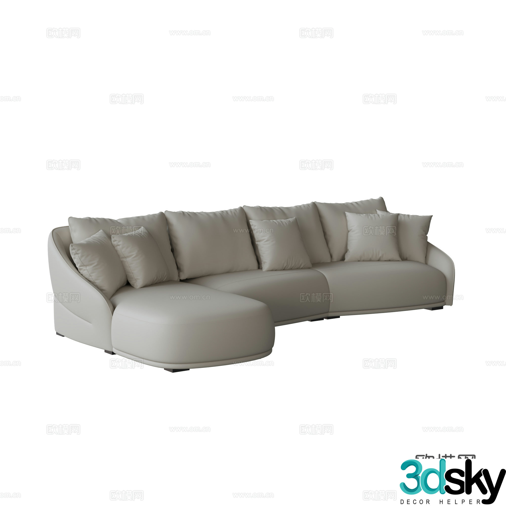 Modern sofa 3d model