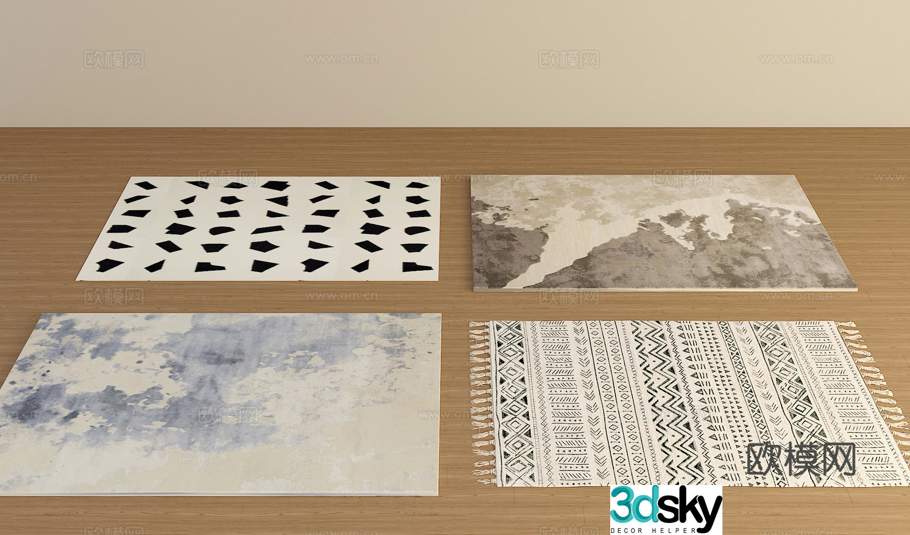 Carpet blanket 3d model