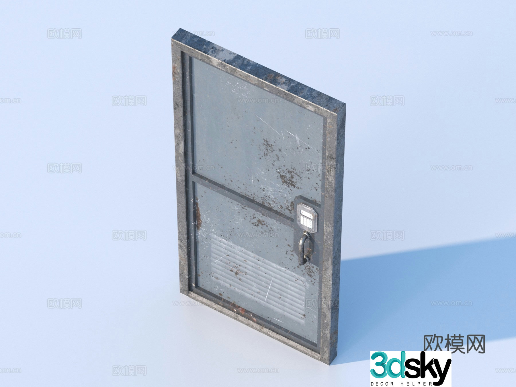 Door Iron Door Door 3D Model