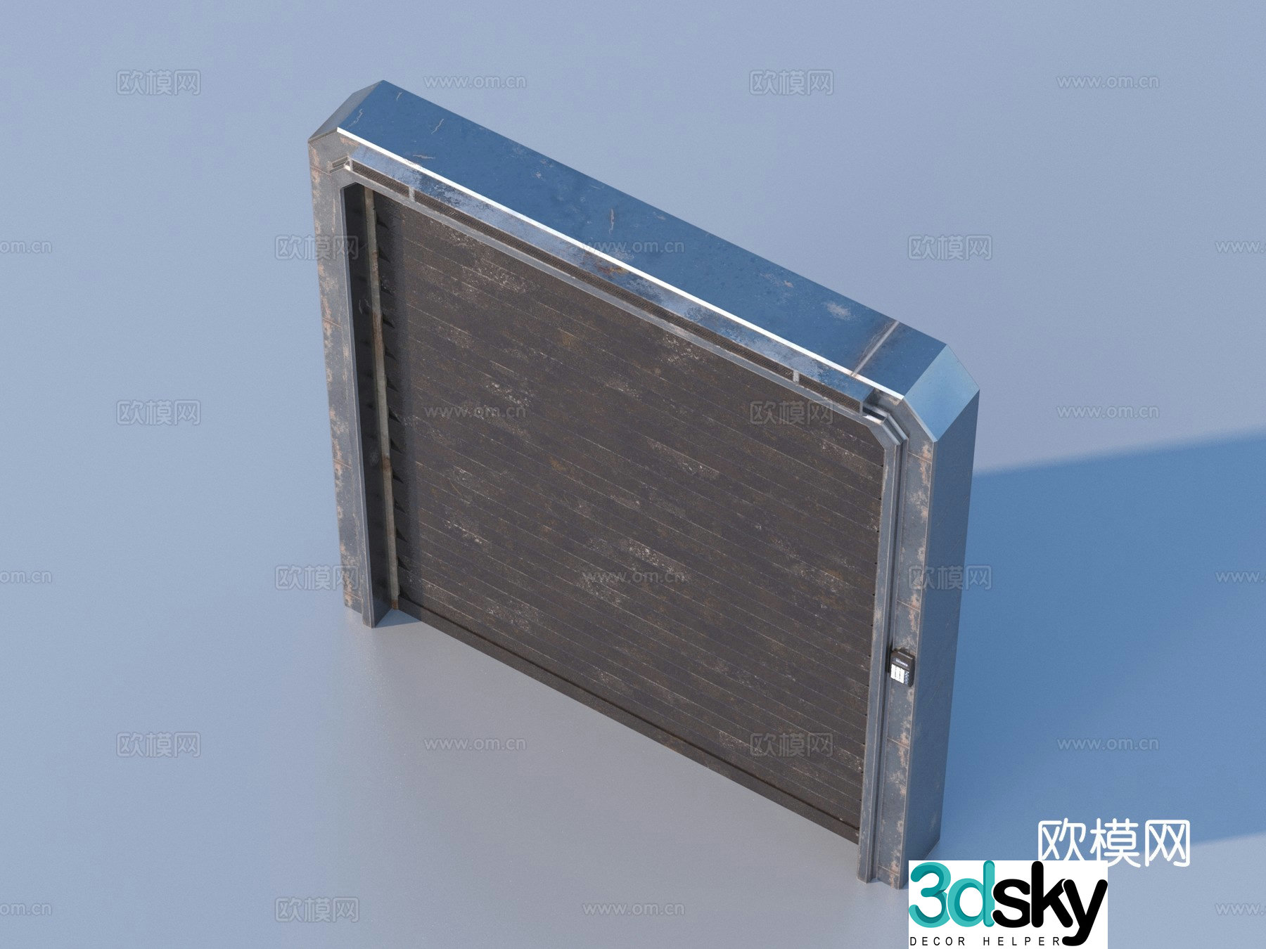 Door Iron Door Door 3D Model