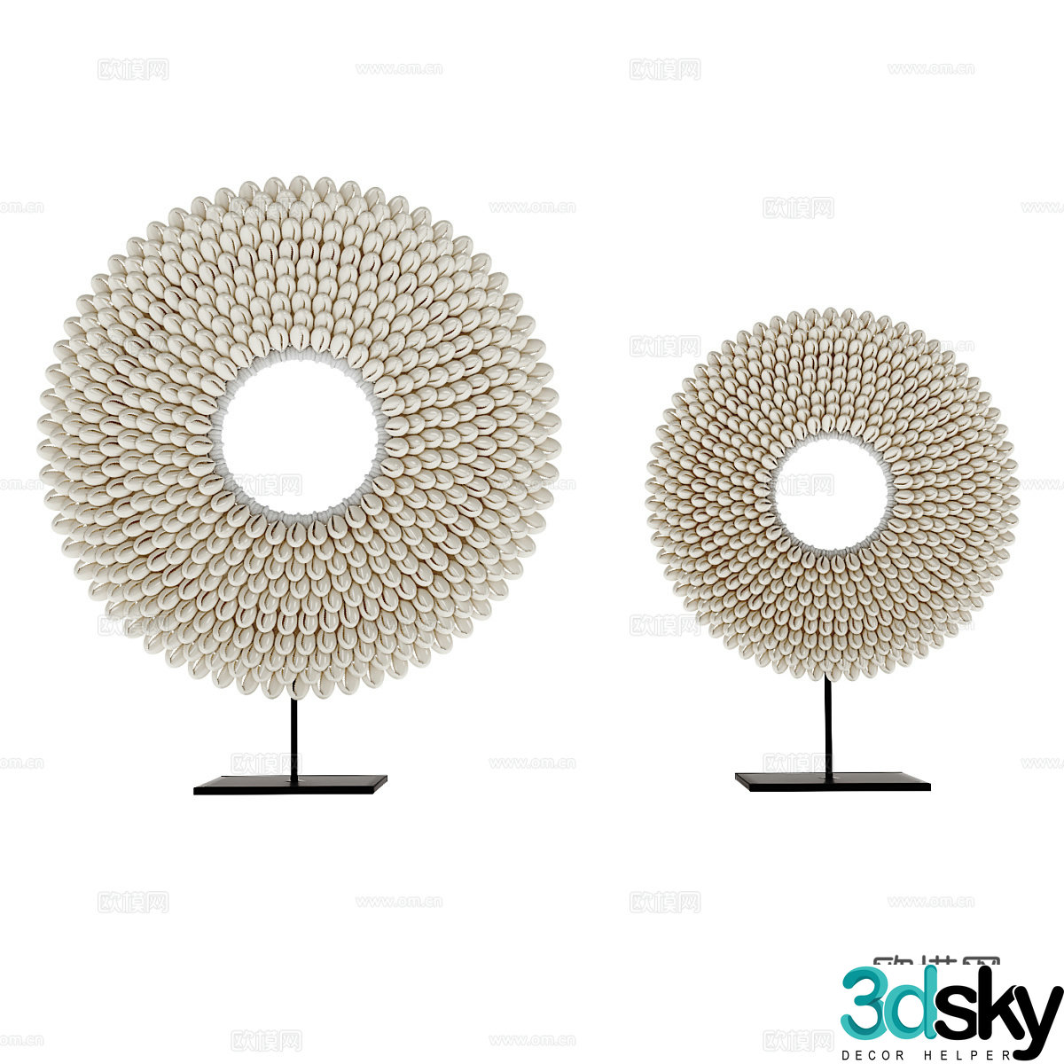 New Chinese style jewelry ornaments 3D model