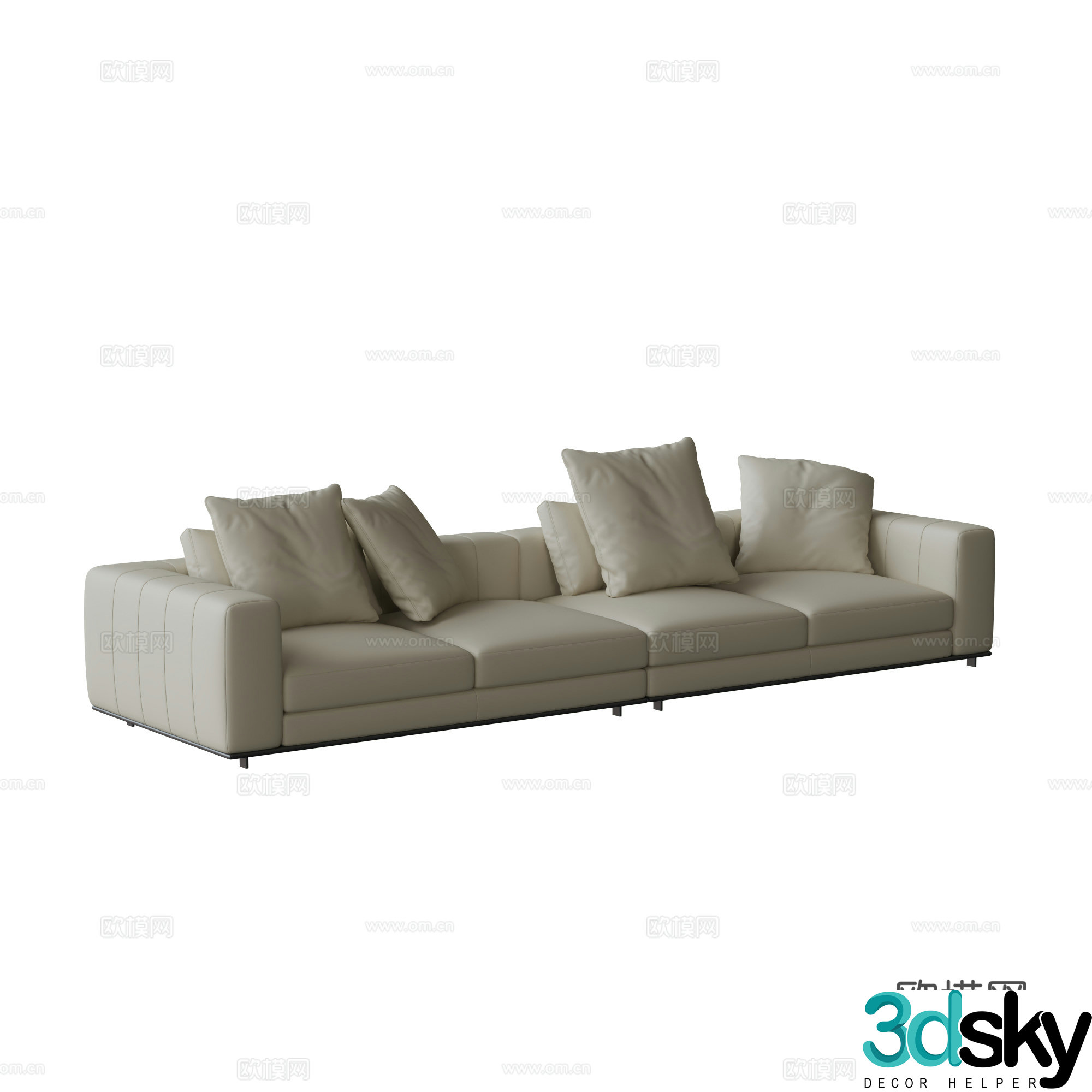 Modern sofa 3d model