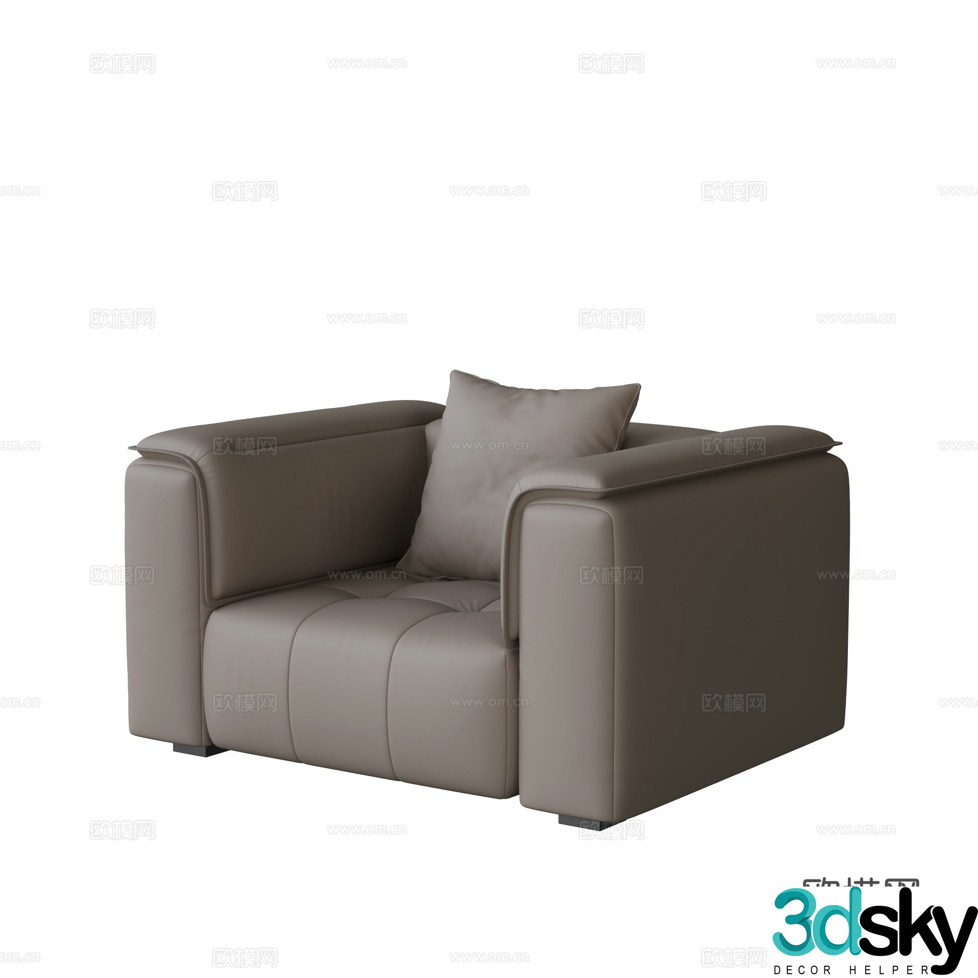 Modern sofa 3d model