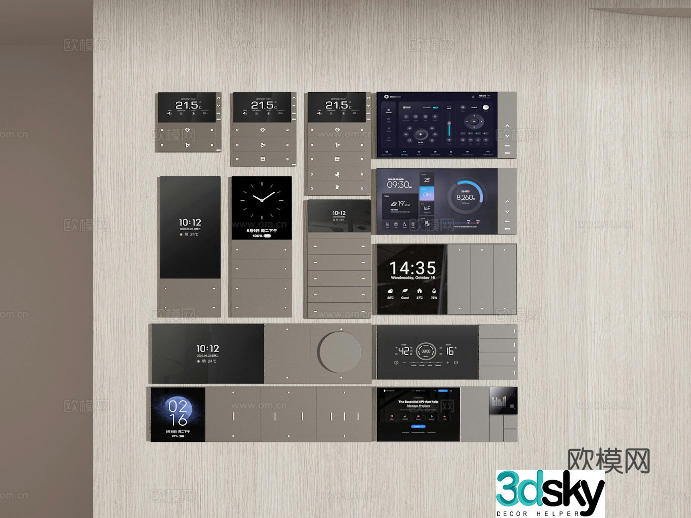 Key switch 3d model
