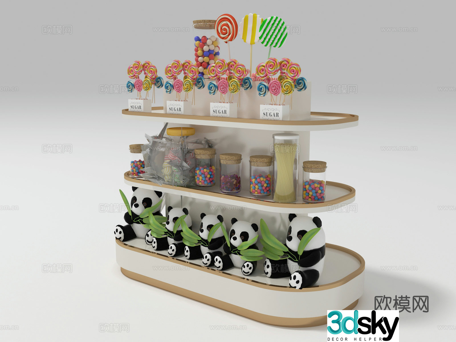 Shelf 3D model