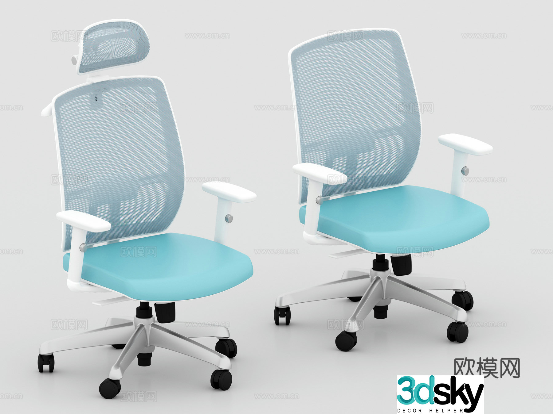 Mesh chair 3d model
