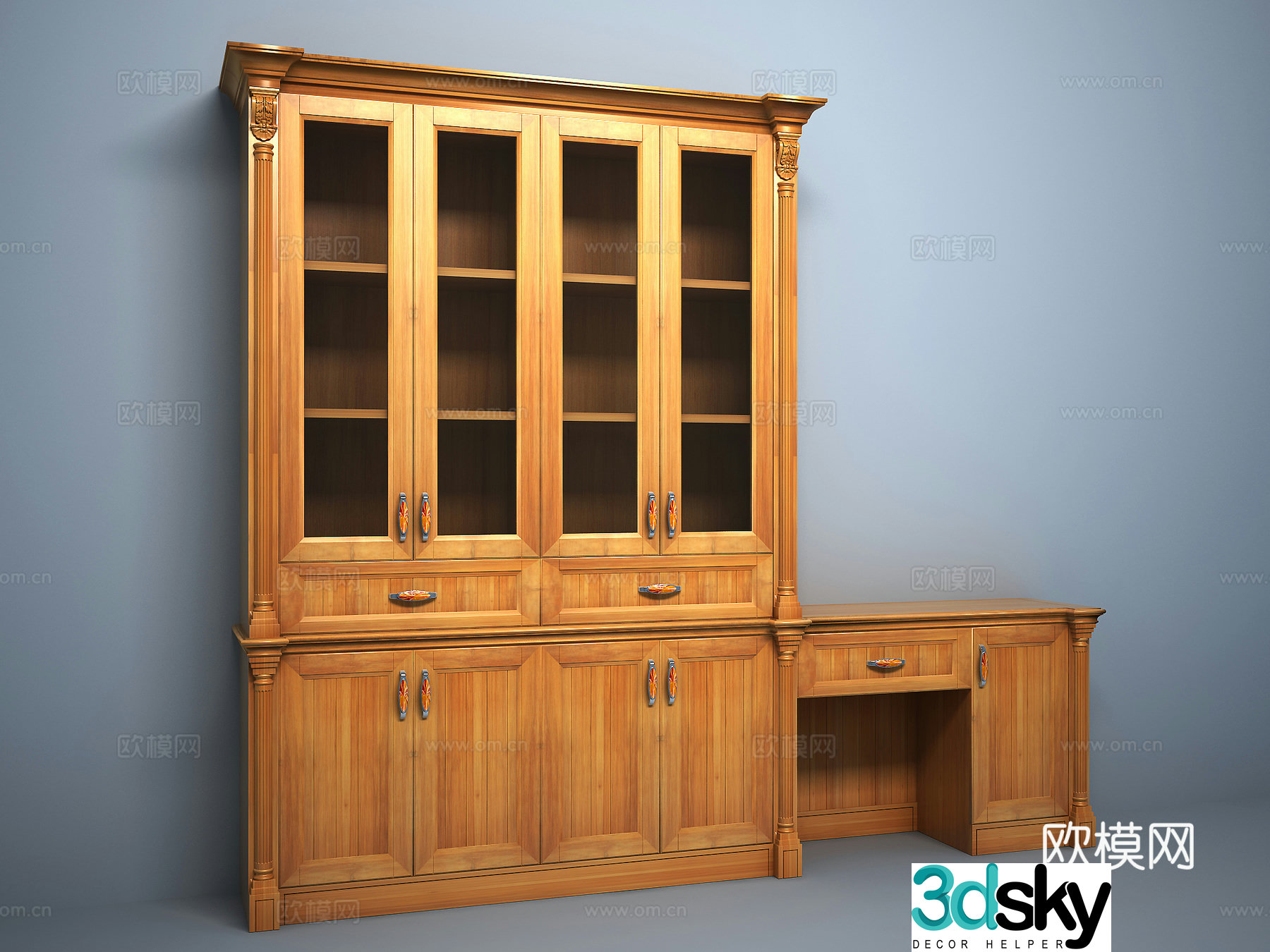 Bookcase 3d model