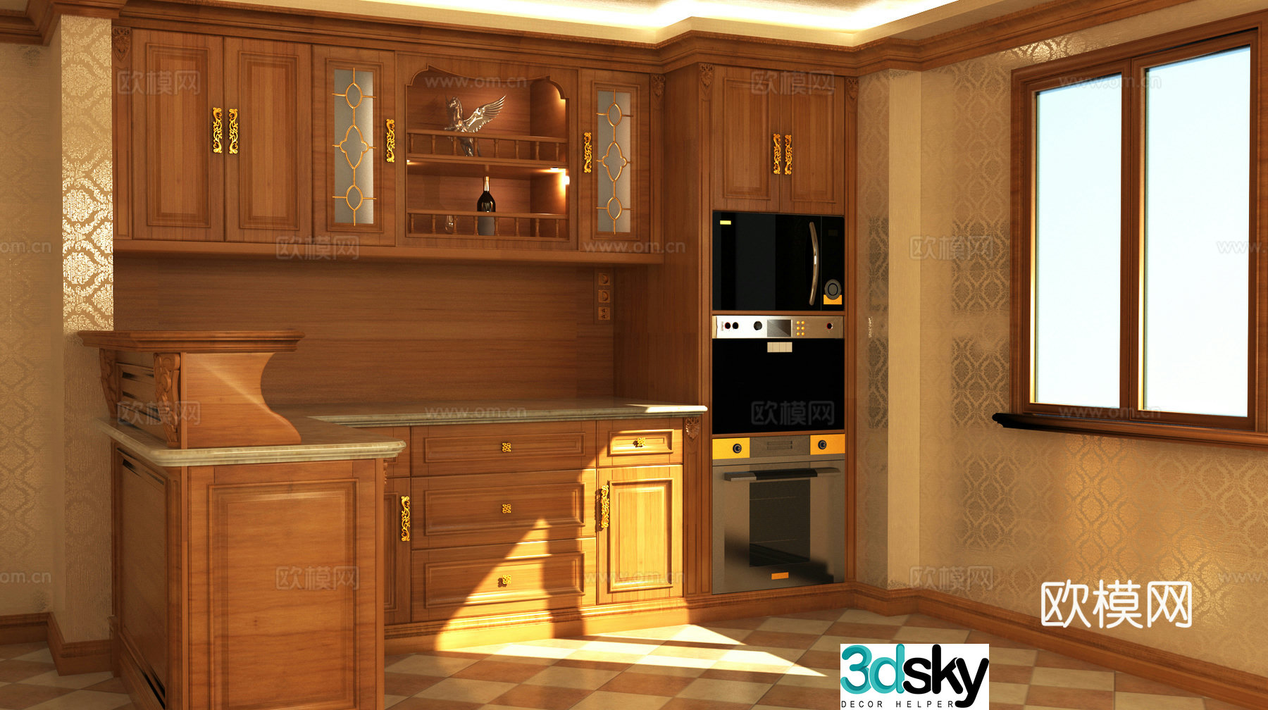 Kitchen 3d model