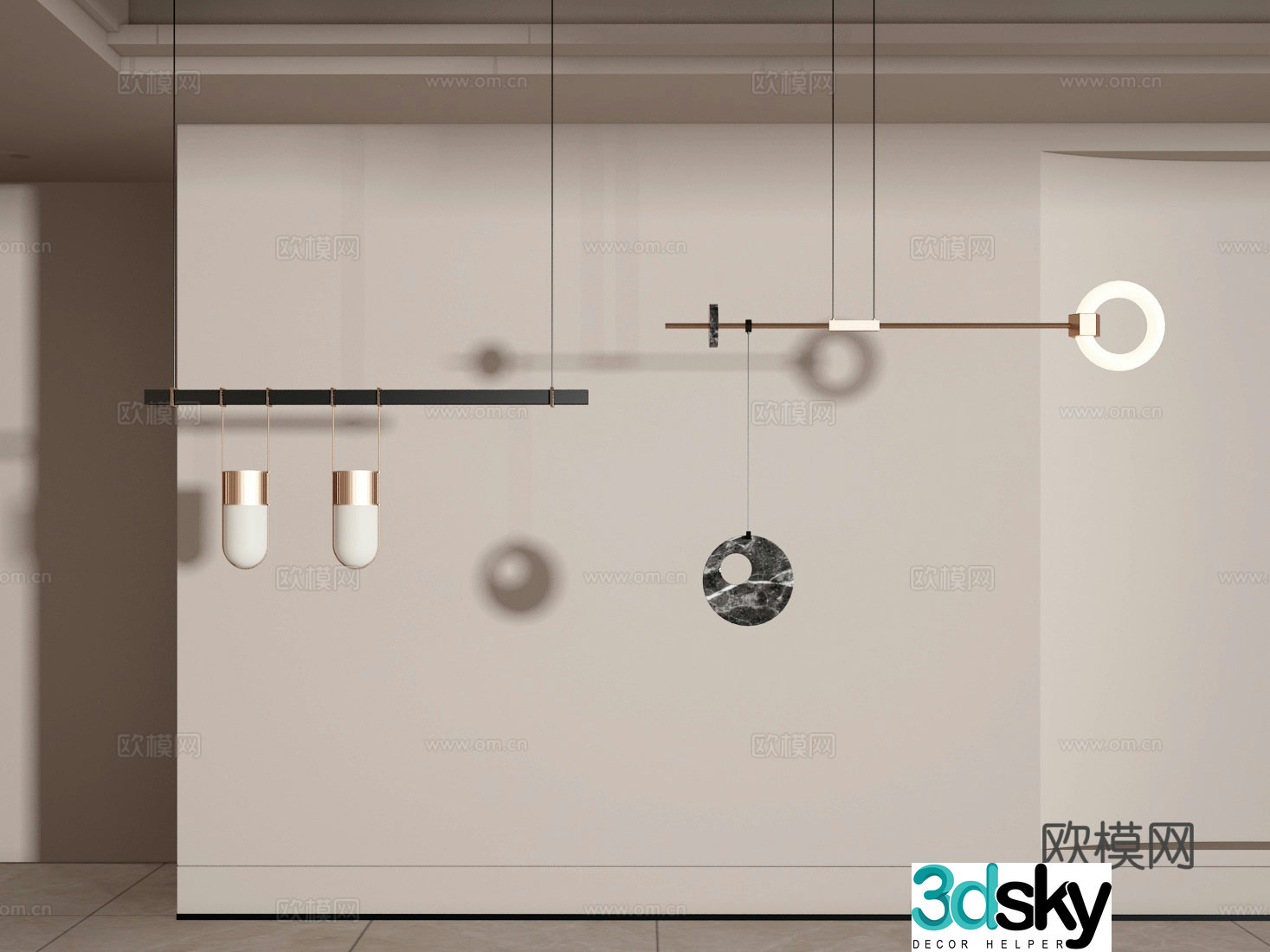 Chandelier 3d model