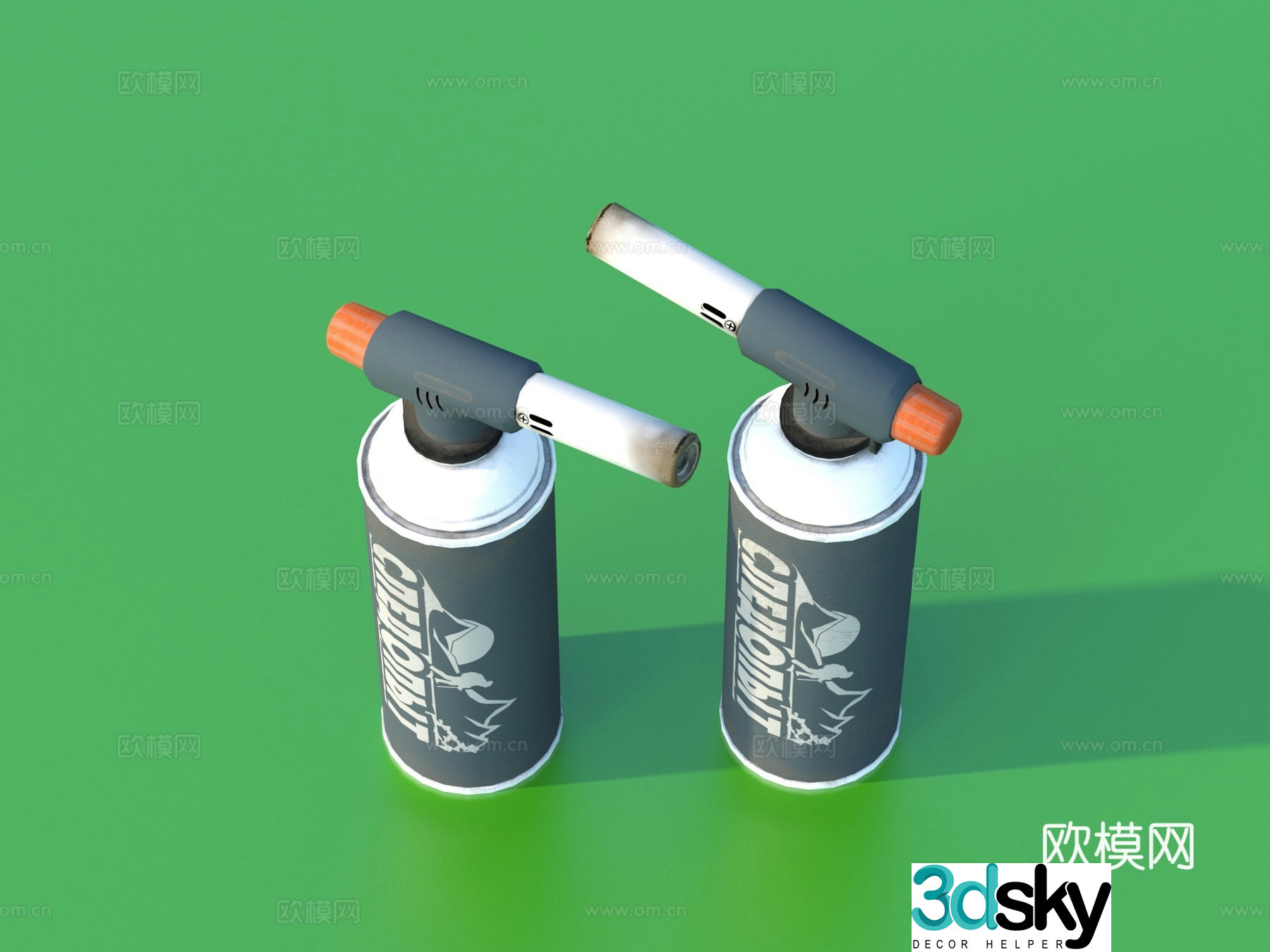 Kitchen utensils daily necessities 3d model