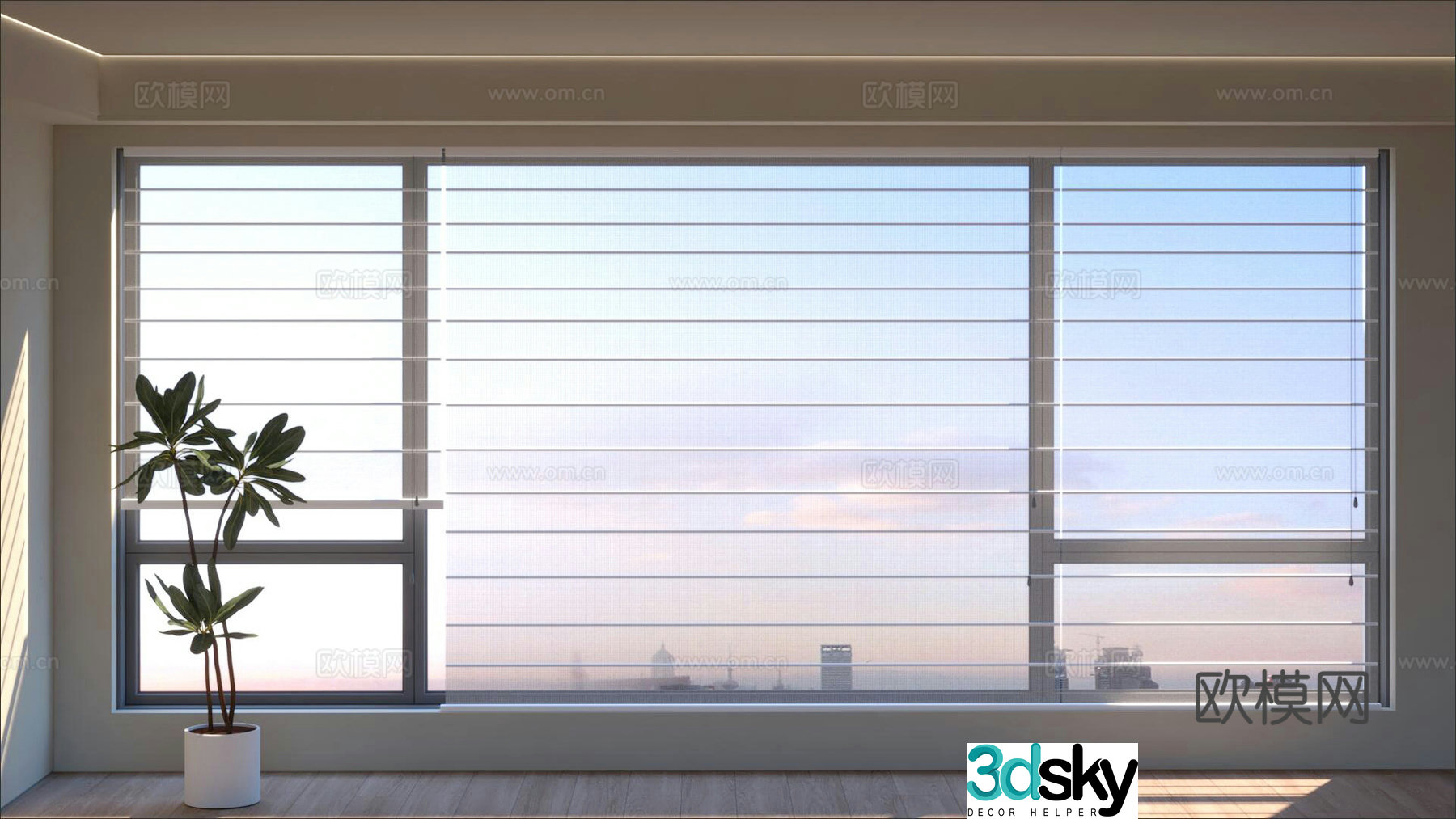 Curtain 3d model