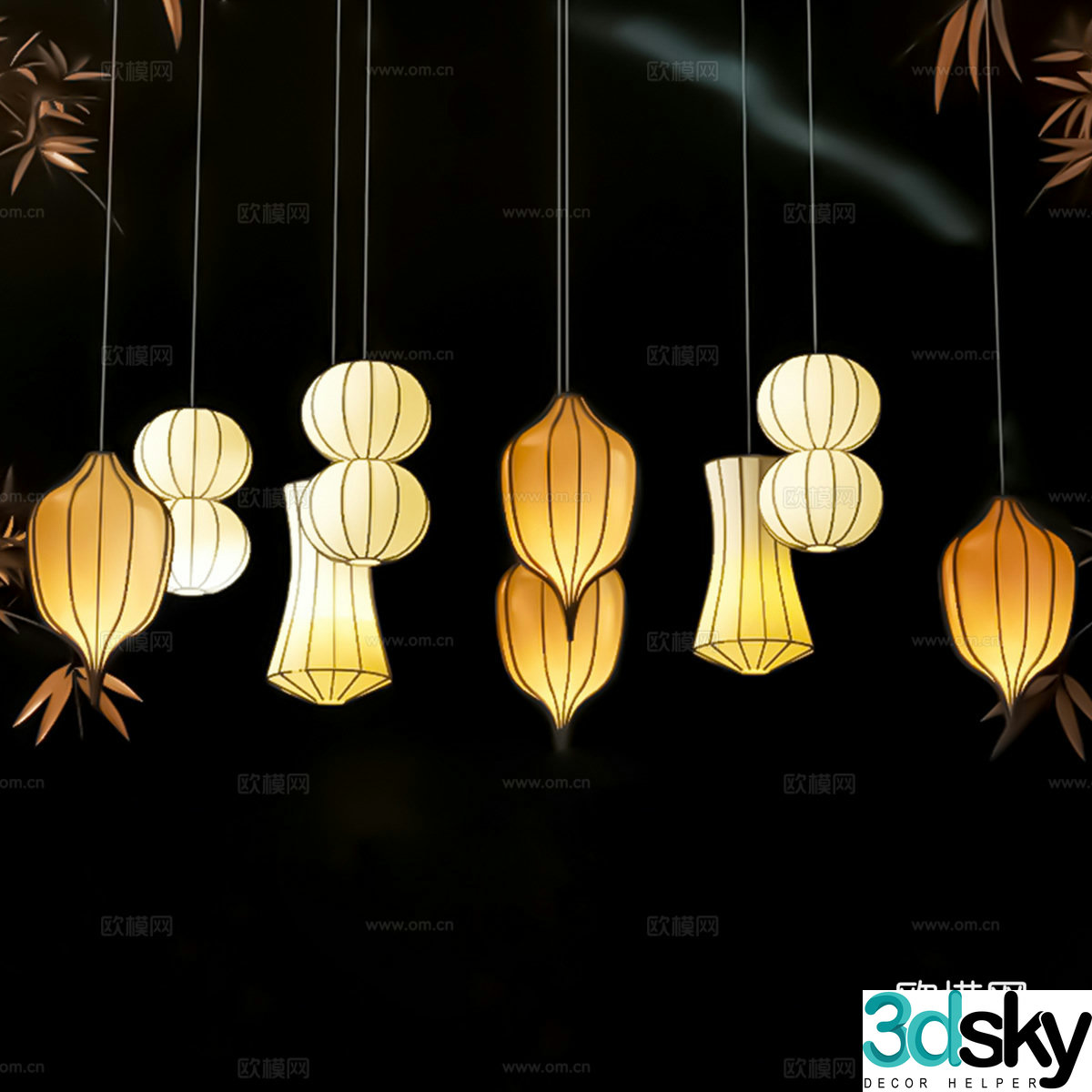 Chandelier 3d model