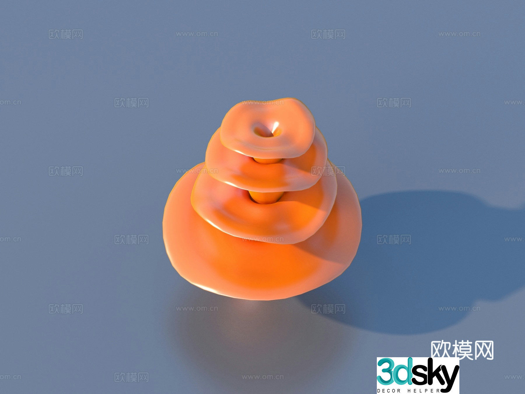 Coral Aquatic Plant Underwater World 3D Model