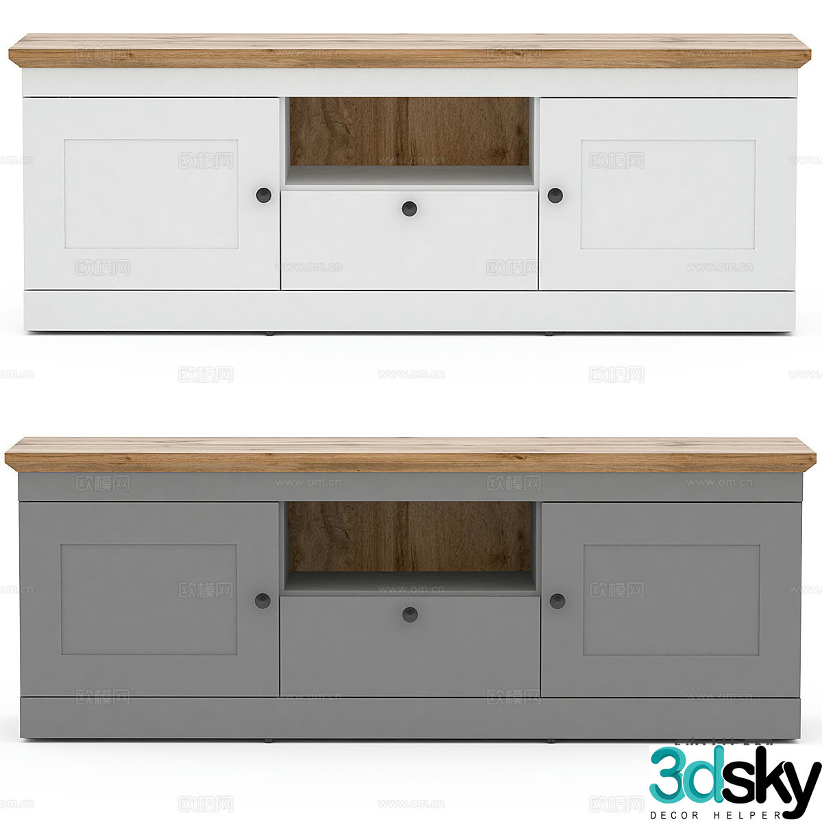 TV cabinet 3d model