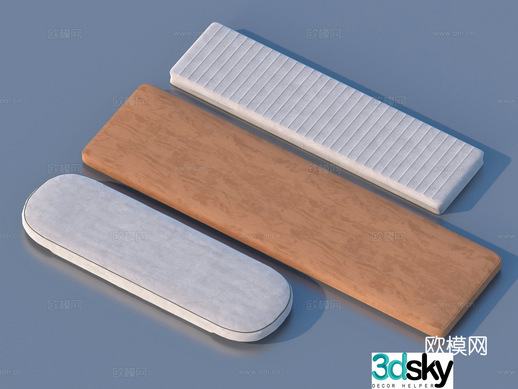 Cushion Cotton Pad Cloth Pad 3D Model