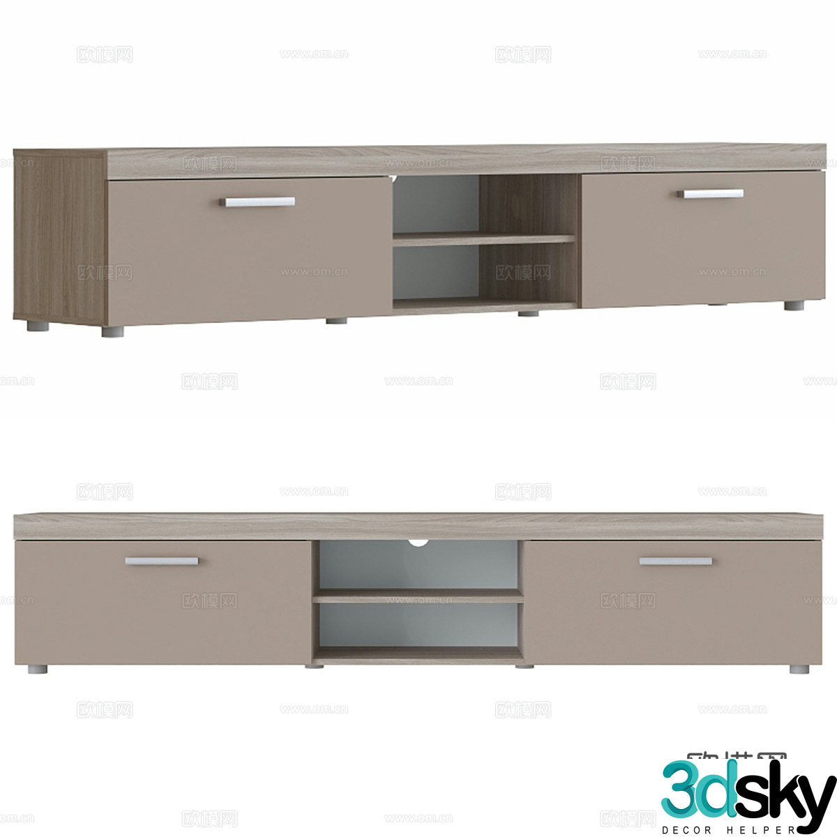 TV cabinet 3d model