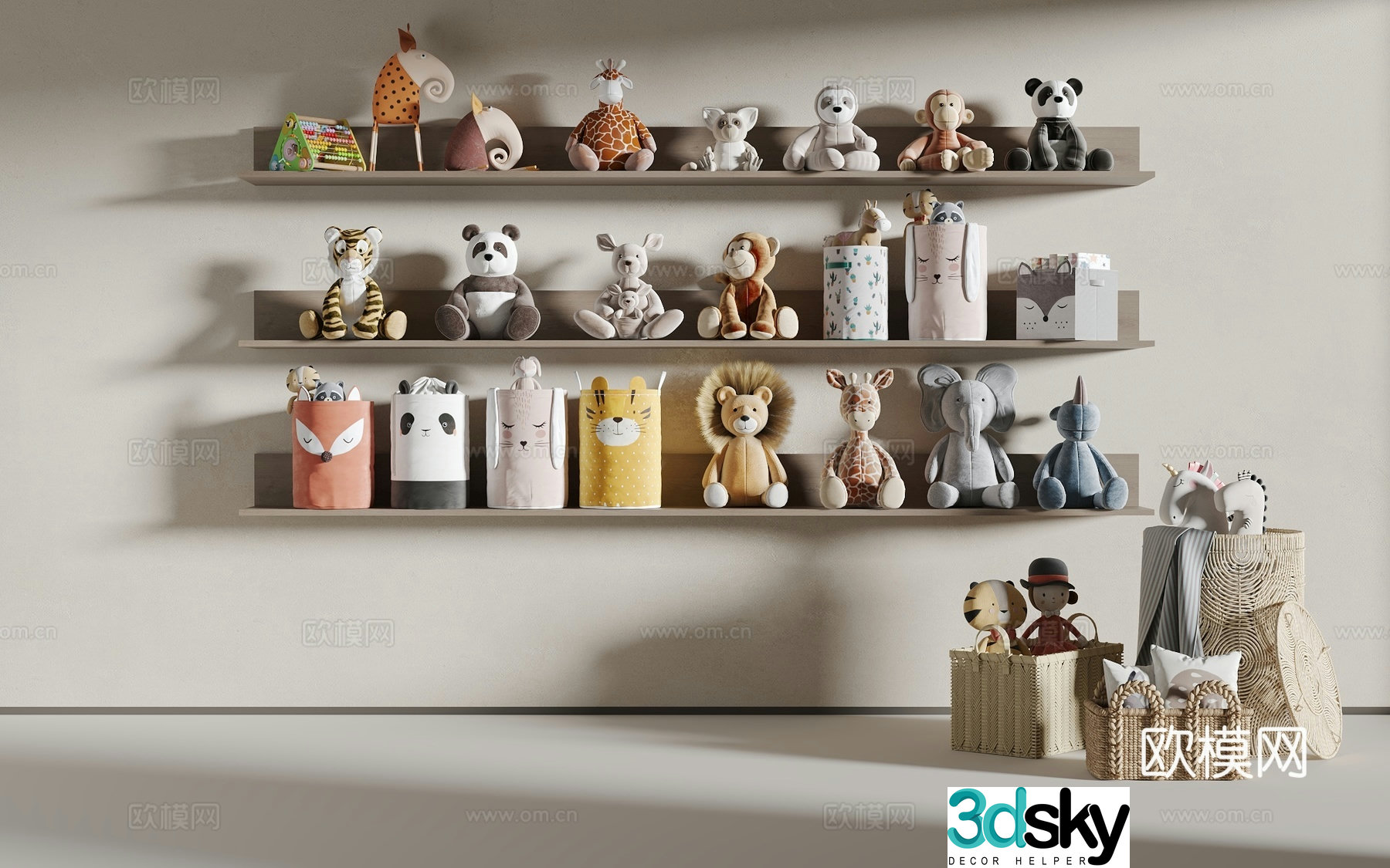 Children’s toys 3d model