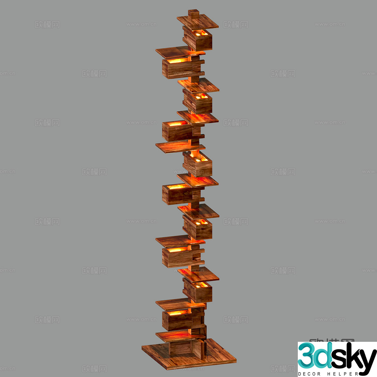 Nordic simple floor lamp Floor lamp Simple floor lamp Living room floor lamp Lamp 3D model