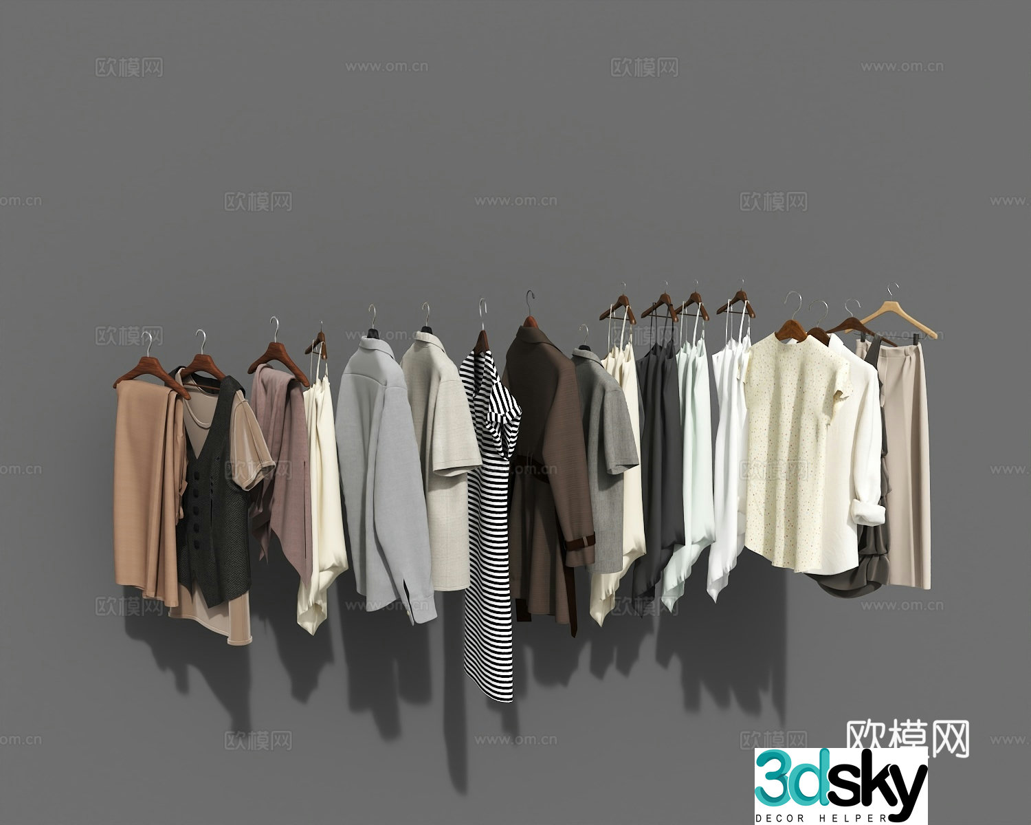 Clothes 3d model