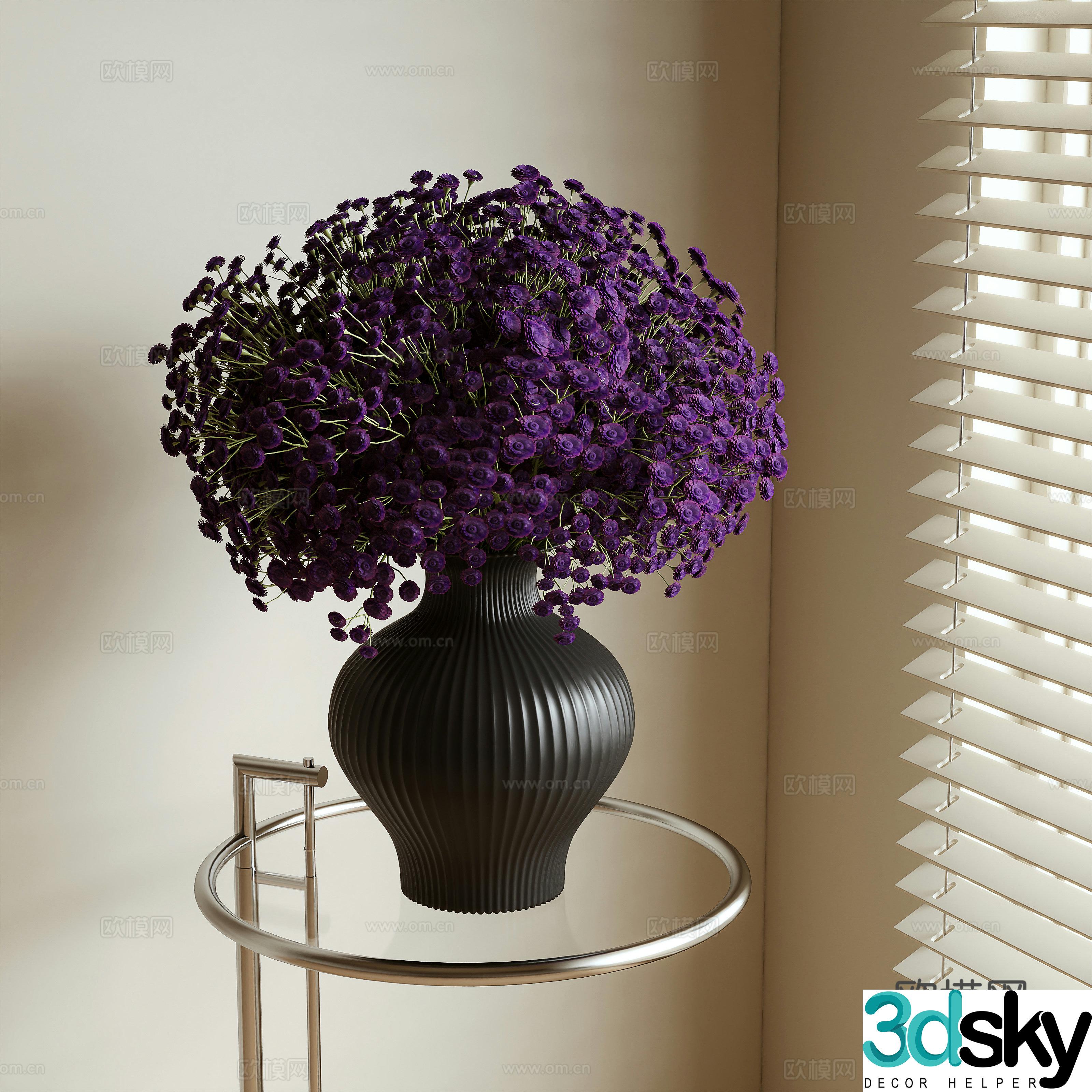 Modern Flower Flower Arrangement 3D Model