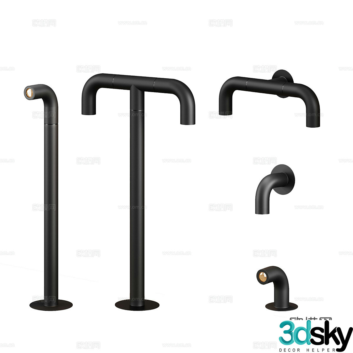 Modern simple floor lamp Floor lamp Simple floor lamp Restaurant floor lamp Living room floor lamp 3D model