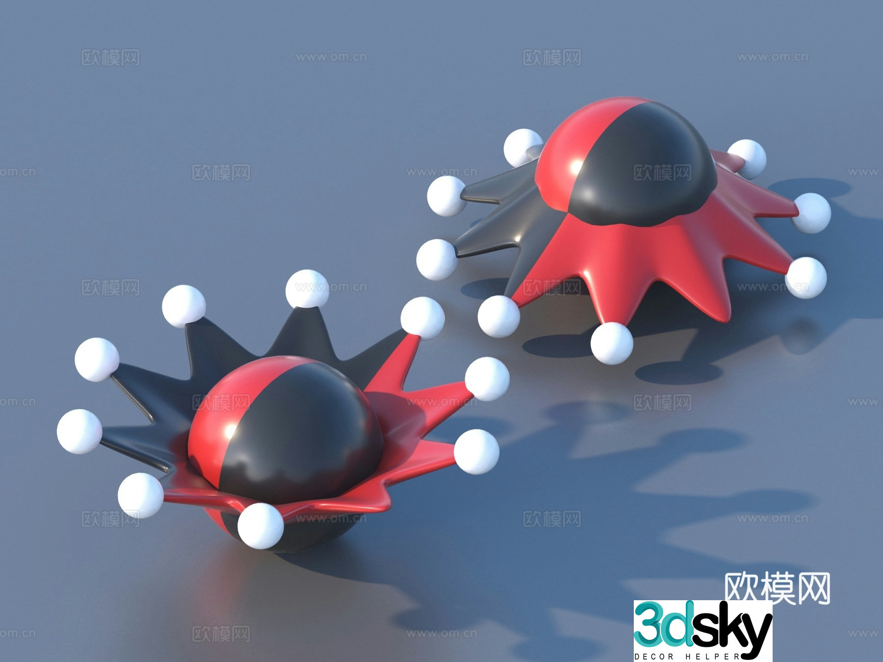 Cartoon Toys Ornaments 3d Model