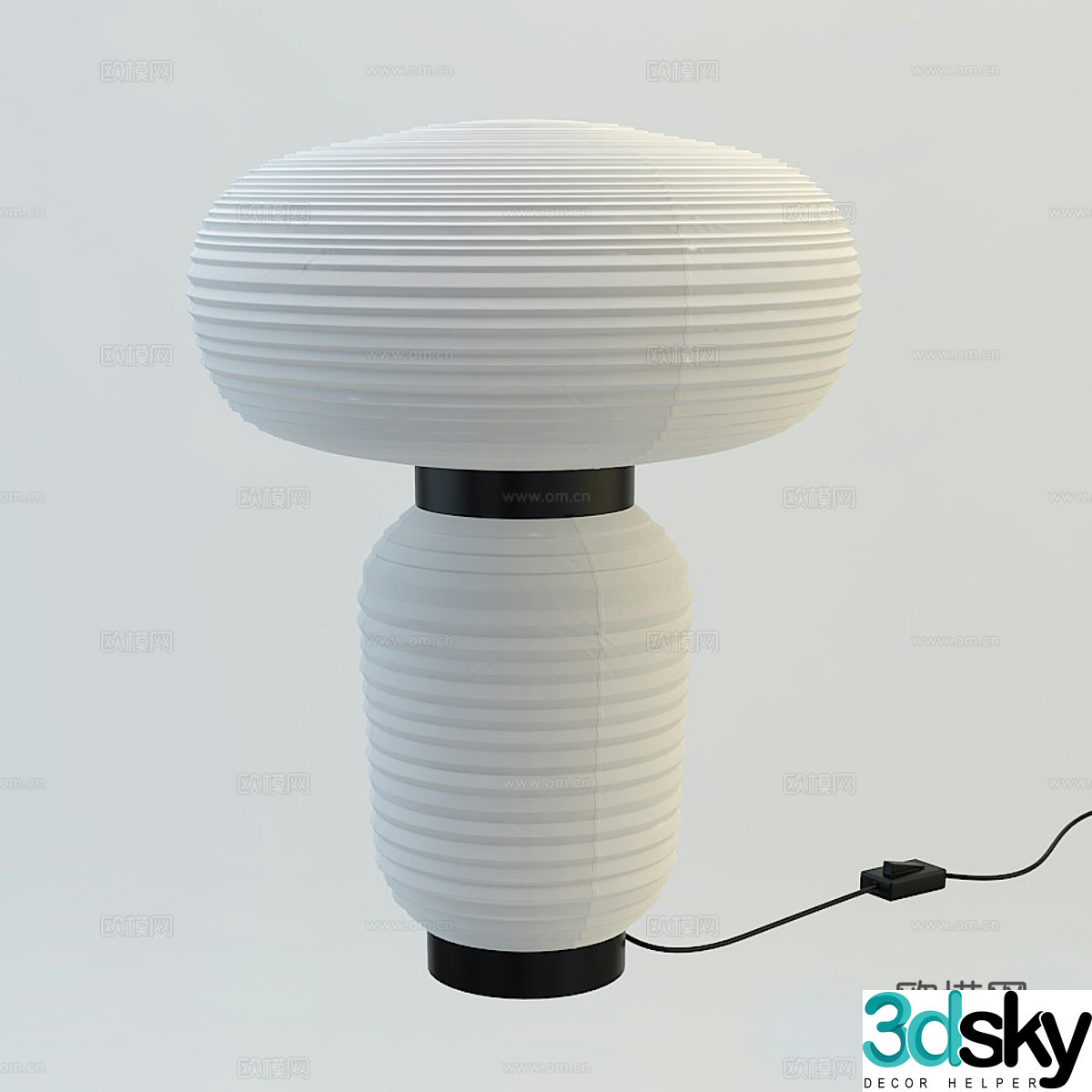 Formakami Jaime Hayon Table Lamp 3D Model