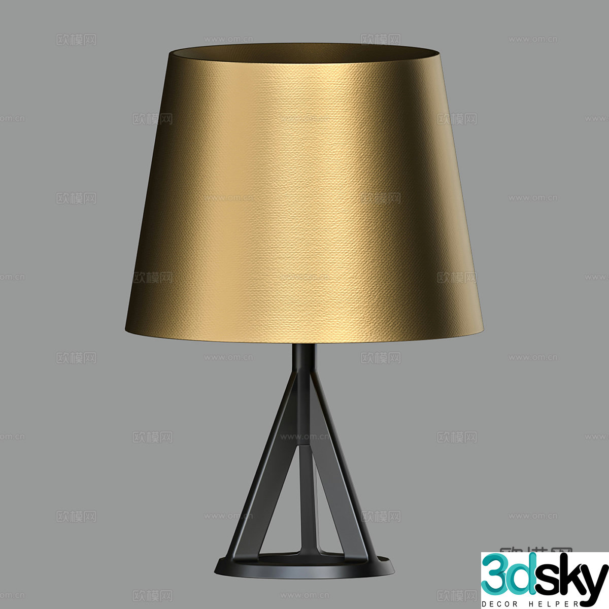 Table lamp 3d model