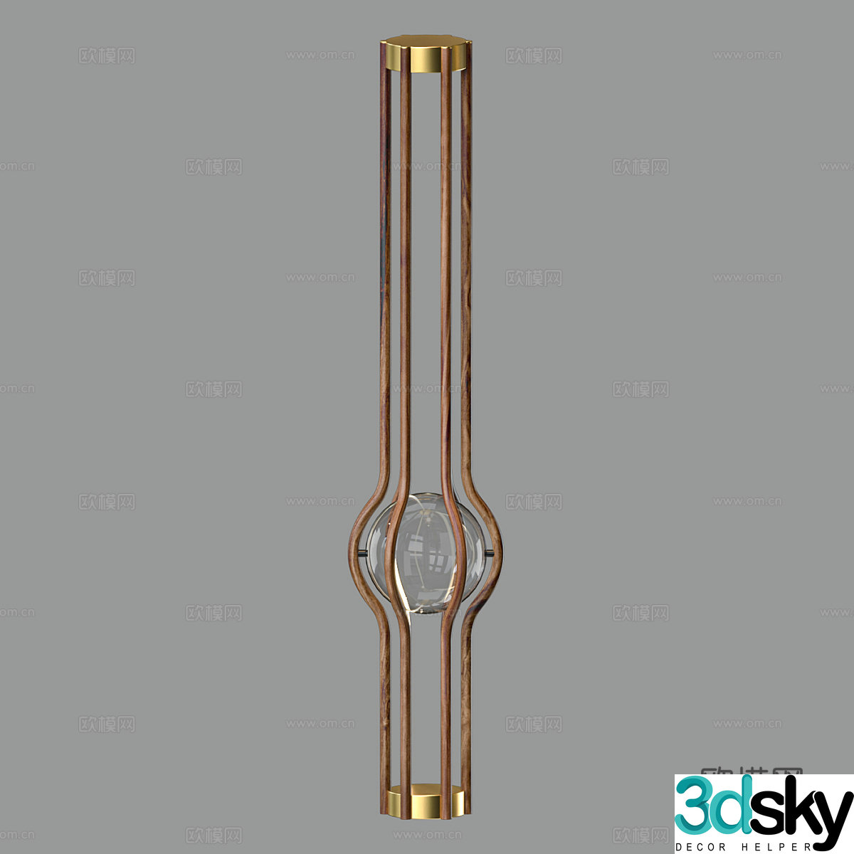 Nordic simple floor lamp Floor lamp Simple floor lamp Lamp 3D model