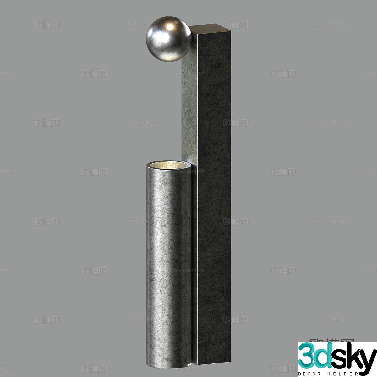 Modern simple wall lamp wall lamp simple wall lamp decorative wall lamp metal wall lamp lamp 3d model