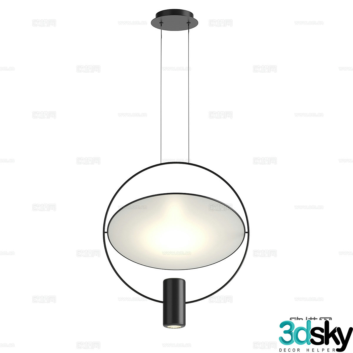 Modern simple chandeliers chandeliers simple chandeliers dining chandeliers living room chandeliers spherical chandeliers 3D model