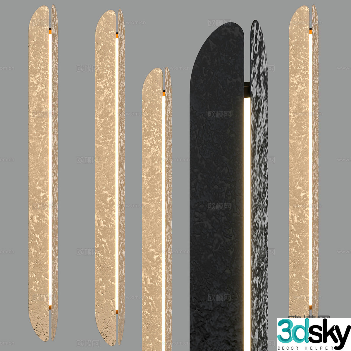 Modern simple and light luxury wall lamp wall lamp simple wall lamp decorative wall lamp 3d model