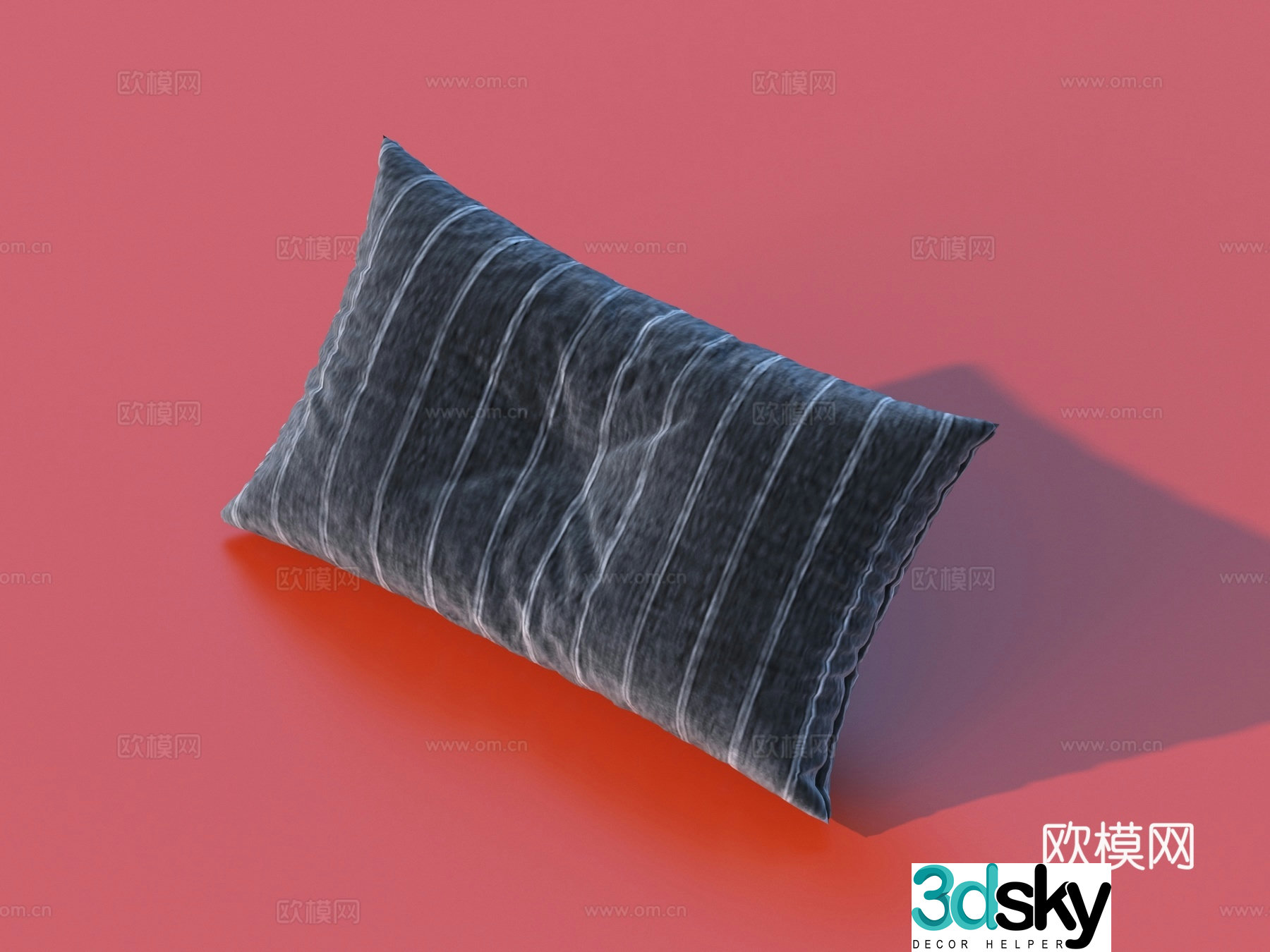 Pillow pillow pillow pillow case 3d model