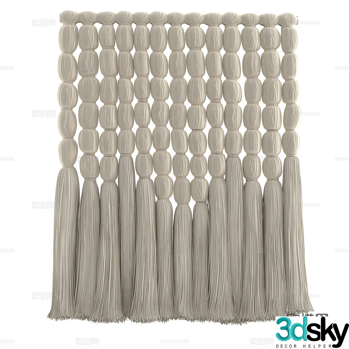 Curtain 3d model