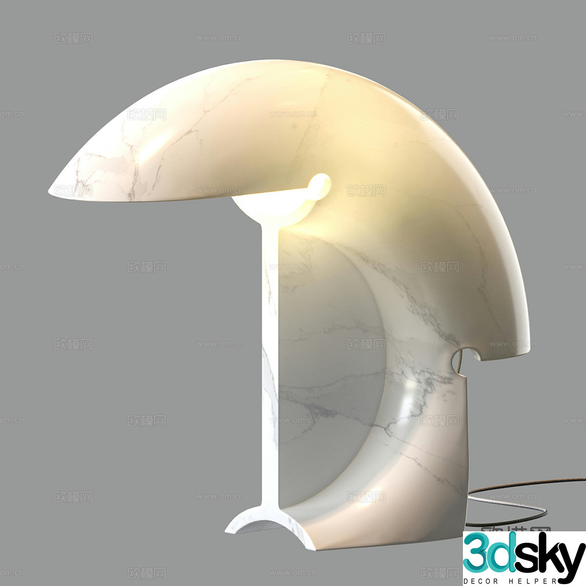 Modern simple desk lamp Table lamp Simple desk lamp Lamp Study desk lamp Lamp 3D model