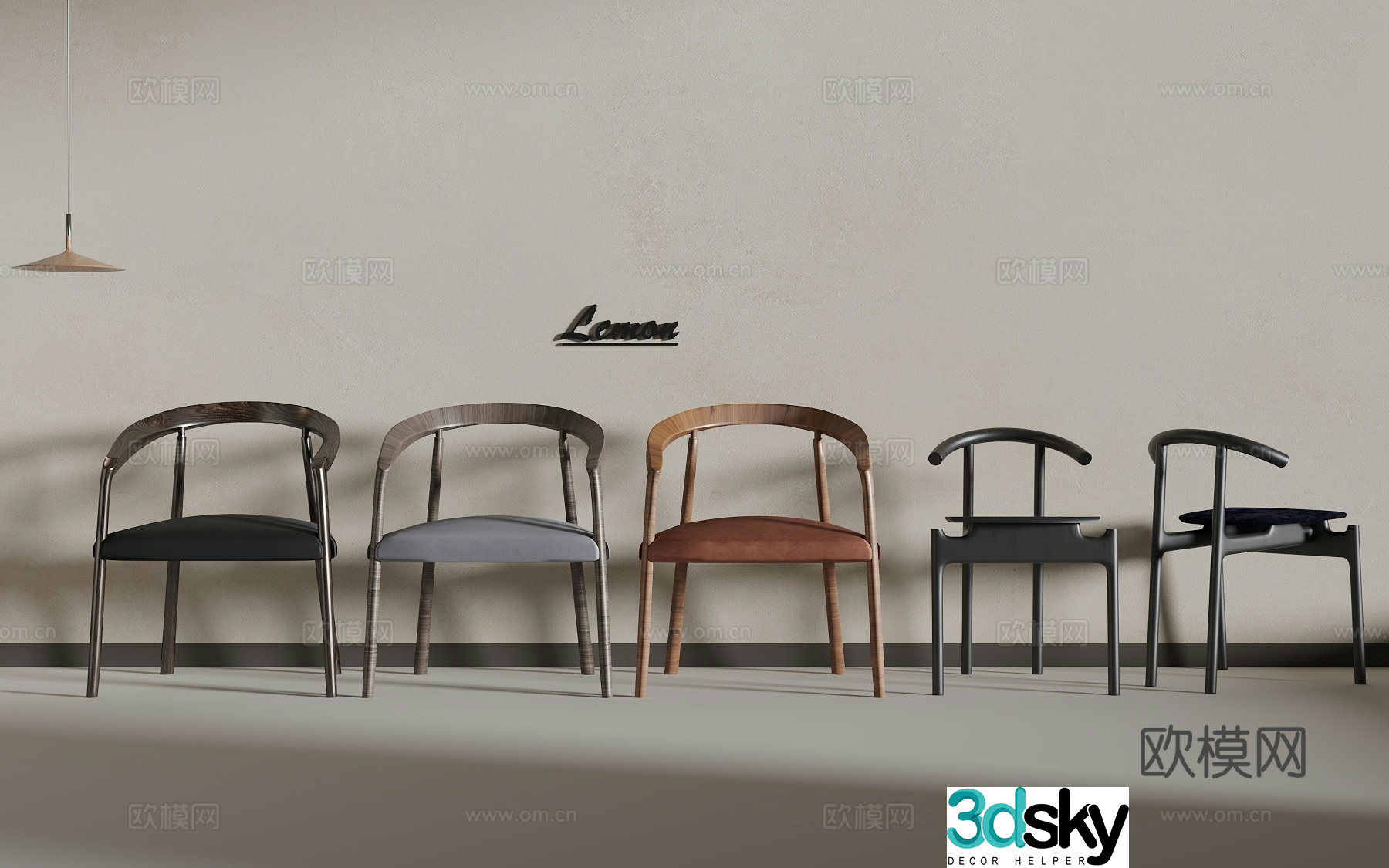 Modern chair 3d model