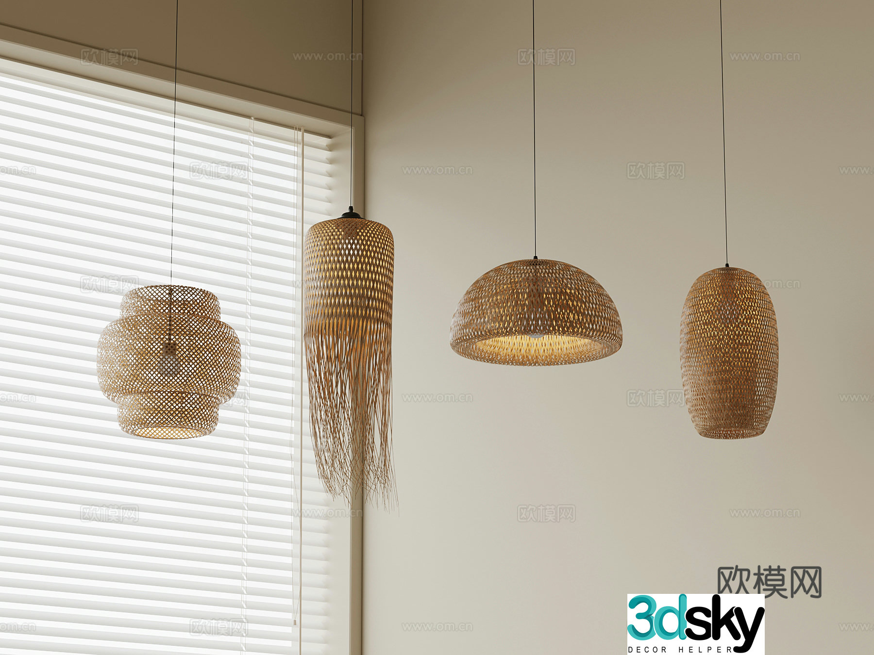 Chandelier Wasabi Chandelier 3d Model