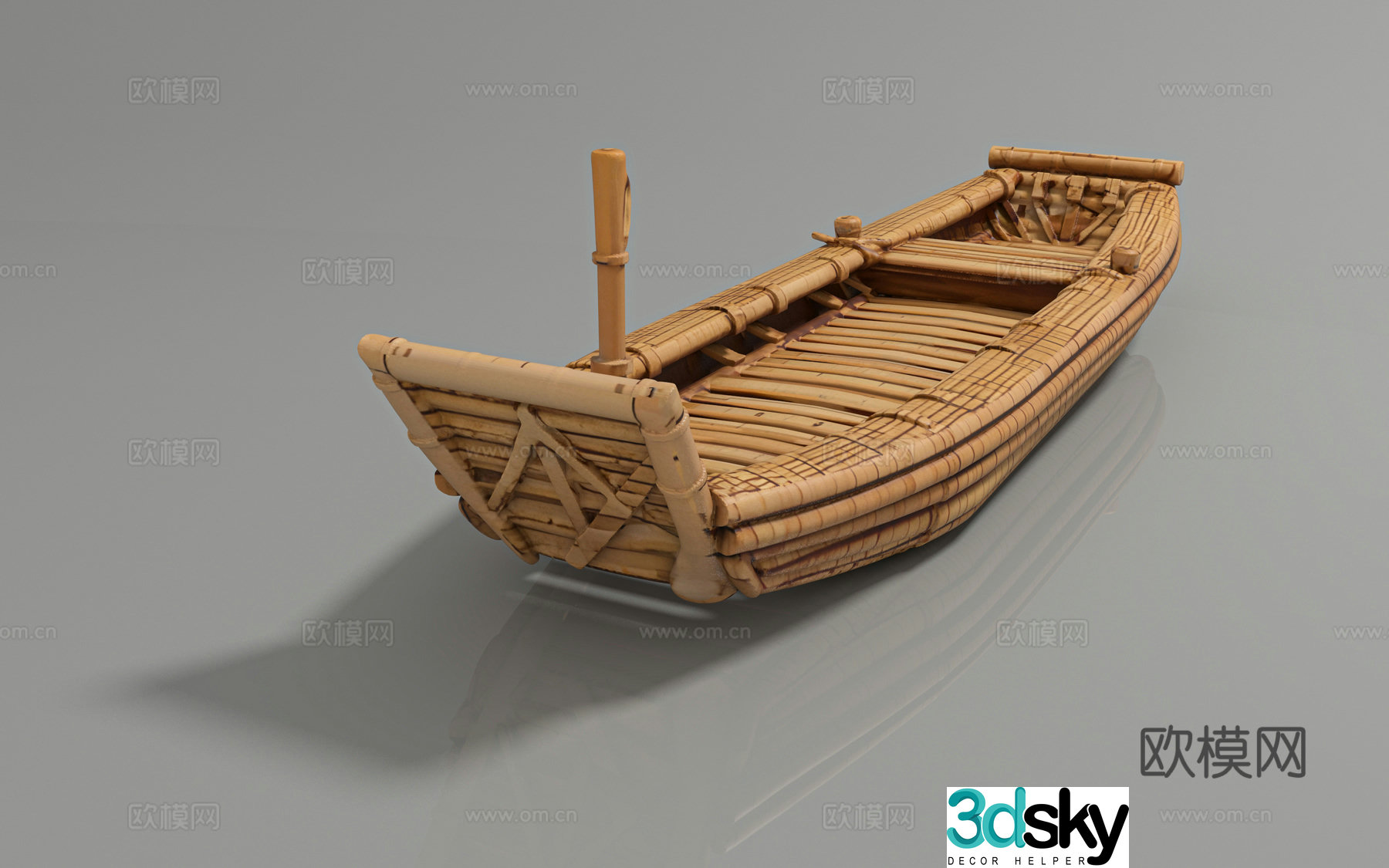 Wooden boats and boats, water transportation, boats, fishing boats, rafting, exhibition display, display props 3D model