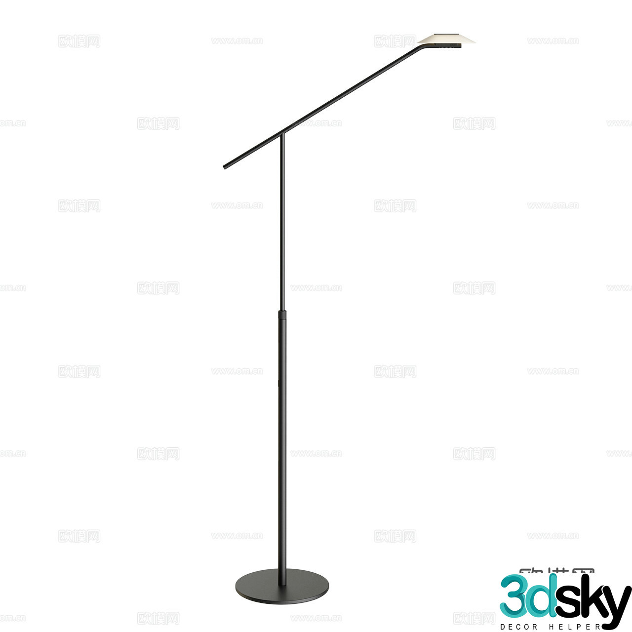 Rakumba modern floor lamp medieval style floor lamp simple floor lamp fishing lamp 3d model