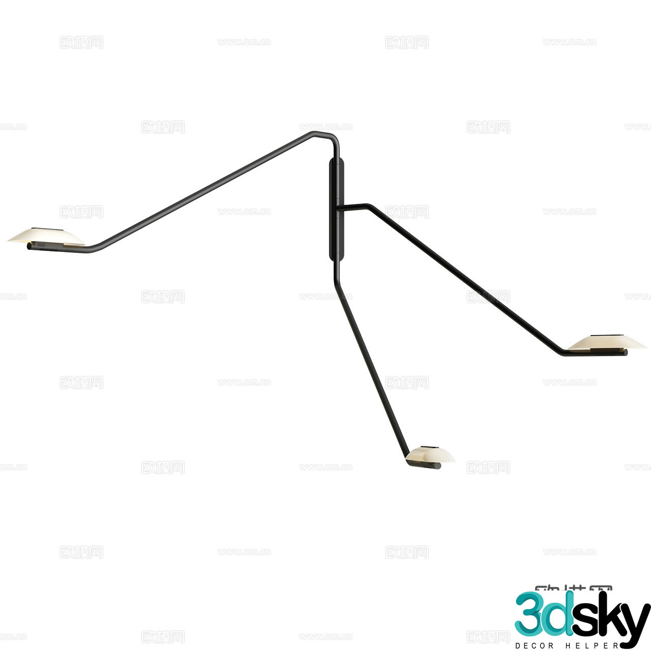 Rakumba retro wall lamp long arm wall lamp rocker wall lamp medieval style wall lamp 3d model
