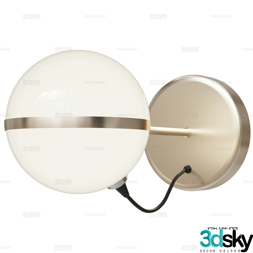 Wall lamp 3d model